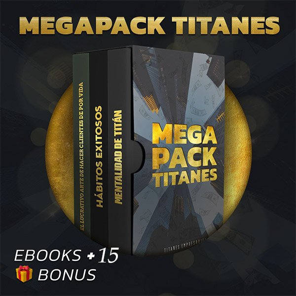 Megapack Titanes- ebooks + bonus